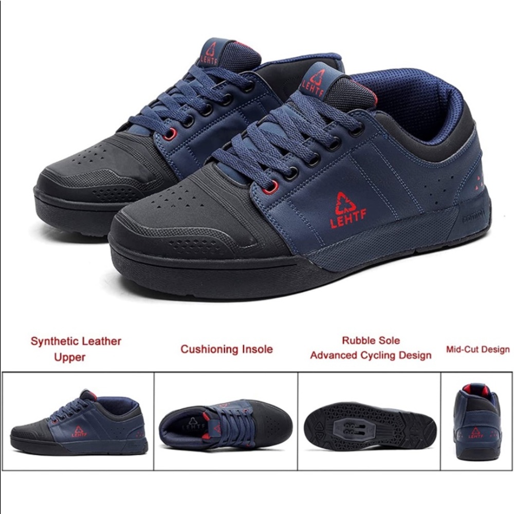 COPY - NEW LEHTF Men's/unisex Cycling Road Mountain Bike Sneakers Peloton compa…